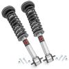 imageRough Country M1 Loaded Struts for Ford F150 20142025 w6quot Lift  Adjustable Ride Height Enhanced Handling ampamp Control Set of 2
