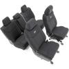 imageRough Country Neoprene Seat Covers for Toyota Tundra Crew Cab 20142021  Waterproof ampamp UV Resistant Foam Padded Front ampamp Rear Seat Cover Set