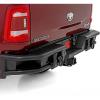 imageRough Country Tubular Rear Bumper for Ram 25003500 20102025  Builtin Towing DRings HighClearance OffRoad Bumper with LED Light Mounts
