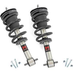 imageRough Country 02quot M1 Leveling Struts for Chevy Tahoe ampamp GMC SuburbanYukon 20072020 SUV  Loaded Strut Set of 2