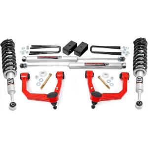 imageRough Country 35quot BoltOn Lift Kit wN3 Struts for 20052023 Tacoma  74231RED