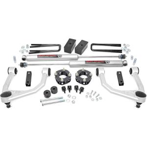 imageRough Country 35quot Lift Kit wN3 Shocks for 20072021 Tundra 2WD4WD  76830