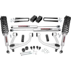 imageRough Country 35quot Lift Kit wN3 Struts for 20072021 Toyota Tundra  76831
