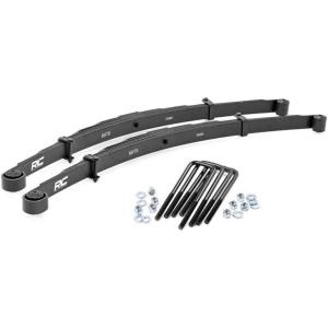 imageRough Country 35quot Rear Leaf Springs for 20052023 Toyota Tacoma  8075Kit