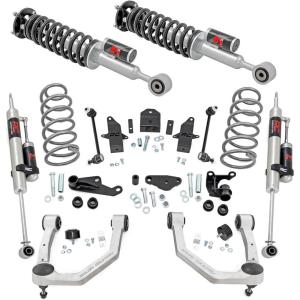 imageRough Country 35quot Suspension Lift Kit with Spacers ampamp N3 Rear Shocks for Toyota Tacoma TRD OffRoad 20242025  Easy Bolton Install wControl Arms