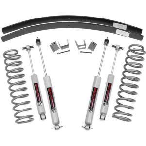 imageRough Country 3quot Lift Kit for 19842001 Jeep Cherokee XJ 2WD4WD  670N2