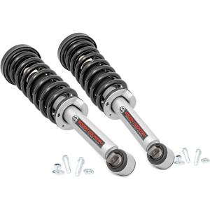 imageRough Country 3quot Loaded N3 Lifted Struts for 20142024 Ford F150 4WD  501059