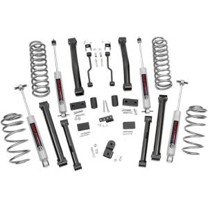 imageRough Country 4quot Lift Kit for 19931998 Jeep Grand Cherokee ZJ 4WD  90020