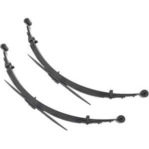 imageRough Country 4quot Rear Leaf Springs for 7391 HalfTon Suburban  56quot  8026Kit
