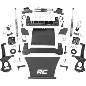 imageRough Country 6quot Suspension Lift Kit for 20192024 GMC Sierra 1500 4WD  22931
