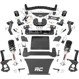 imageRough Country 6quot Suspension Lift Kit for Chevy Suburban ampamp GMC Yukon XL 20212024  Lifted N3 StrutsN3 Struts