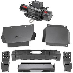 imageRough Country 9500 lb Winch with Hidden Winch Mount for Toyota Tacoma 4WD 2024  Includes PRO9500S Series Winchw9 500 lb Winch