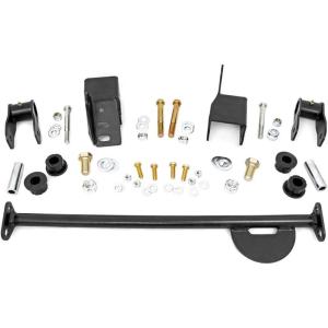 imageRough Country Front Shackle Reversal Kit for 19761993 Jeep CJ 55059