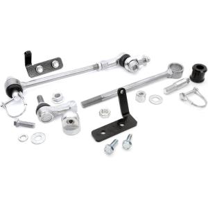imageRough Country Front Sway Bar Disconnects for 8401 Jeep XJZJMJ  356quot  1128