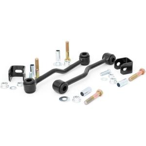 imageRough Country Front Sway Bar Links for 9706 Jeep TJ  8401 XJ  45quot  1028