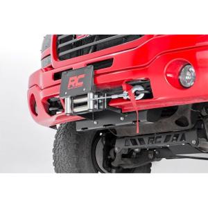 imageRough Country Hidden Winch Mounting Plate for 19992006 ChevyGMC 1500  11002