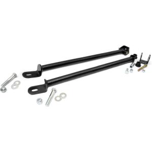 imageRough Country Kicker Bar Kit for 20042024 Nissan Titan  46quot Lift  1875BOX4