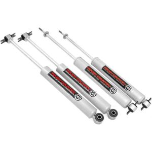 imageRough Country N3 Front and Rear Shock Set for Jeep XJ 19842001 with 45quot Lift  Shock Absorber Assembly Set of 4
