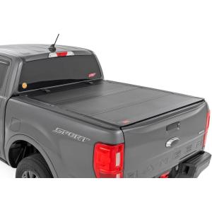 imageRough Country Soft RollUp Bed Cover for Ford Ranger 20192023  Fits 5 610quot Bed WeatherResistant Tonneau Cover6 Bed