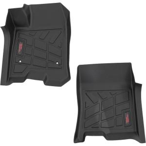 imageRough Country SureFit Front Floor Mats for Chevy Colorado ampamp GMC Canyon 20232025  Waterproof NonSlip Flexible Floor Mat Front SetFront