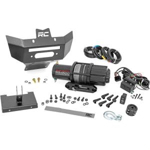 imageRough Country Winch Bumper wRS4500S Winch for 1222 CanAm Renegade  97070