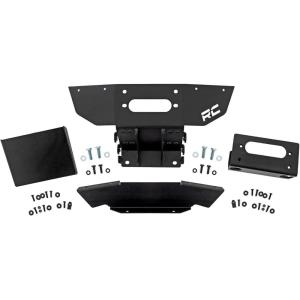 imageRough Country Winch Mount for Polaris RZR XP 1000  BoltOn Install Front Bumper Mounting Plate