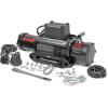 imageRough Country 12000LB PRO Series Electric Winch  Synthetic Rope  PRO12000S ampamp Winch Cradle Hitch Mount  2quot Receiver Hitch  RS109 BlackWinch  Mount