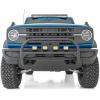 imageRough Country Bull Bar 20quot LED Light Bar Kit for Ford Bronco 4WD 20212024  1 20inch Chrome Series LED Bar 3inch Tubular Nudge Bar