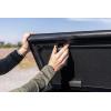 imageRough Country Hard TriFold Flip Up Truck Bed Cover for Chevy Colorado ampamp GMC Canyon 20152024  Fits 6 Bed AllWeather Flush Aluminum Panels