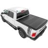 imageRough Country Hard TriFold Tonneau Cover for RAM 1500 201020182500 20102025  LowProfile Aluminum Truck Bed Cover Fits 57 Bed 674quot