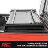 imageRough Country Soft TriFold Vinyl Tonneau Cover for Chevy Silverado ampamp GMC 15002500HD3500HD 20072014 Fits 59 Bed wo Cargo Management System