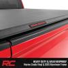 imageRough Country Soft TriFold Vinyl Tonneau Cover for Chevy Silverado ampamp GMC 15002500HD3500HD 20072014 Fits 59 Bed wo Cargo Management System