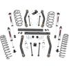 imageRough Country 4quot Lift Kit wV2 Shocks for 19972002 Jeep Wrangler TJ 4WD  90670