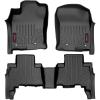 imageRough Country All Weather Floor Mats for Toyota 4Runner 20132024  NonSlip Waterproof Flexible Floor Mat Front ampamp Rear Set