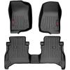 imageRough Country Floor Mats for 20202022 Jeep Gladiator JT  M61505 Black