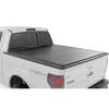 imageRough Country Hard TriFold Flip Up Truck Bed Tonneau Cover for Ford F150 20042014  Fits 67quot 788quot Bed AllWeather Flush Aluminum Panels