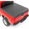 imageRough Country Soft TriFold Vinyl Tonneau Cover for Chevy Silverado ampamp GMC 15002500HD3500HD 20072014 Fits 59 Bed wo Cargo Management System