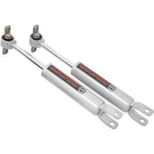 imageRough Country 253 Inch N3 Front Shocks for ChevyGMC 2500HD3500HD 20112024  Set of 2