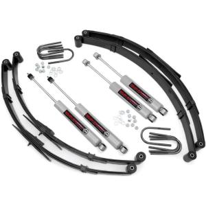 imageRough Country 25quot Suspension Lift Kit for 19871995 Jeep Wrangler YJ  61520
