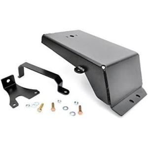 imageRough Country Evap Canister Skid Plate for 20072018 Jeep Wrangler JK  777Black