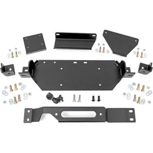 imageRough Country Hidden Winch Mount for 20202022 Ford Super Duty  51119