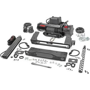 imageRough Country LED Winch Mount for 20212024 Ford Bronco  PRO9500S  5109512000 LB