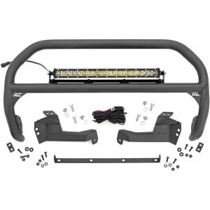 imageRough Country Nudge Bar wChrome Series LED for 2124 Ford Bronco Sport  51043