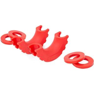 imageRough Country Red DRing Isolators  Pair  RS102