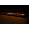 imageRough Country 20quot Dual Row LED Light Bar with Amber DRL  Chrome Series 200W 18000 Lumens Combo Spot Flood Beam for OffRoad