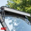 imageRough Country 50quot Dual Row LED Light Bar for CanAm Defender HD  Upper Windshield Mount 23040 Lumen SpotFlood Combo IP67 Waterproof OffRoad Lighting50 Dual Row LED