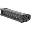 imageRough Country 8quot Black Series Single Row LED Light Bar  Amber DRL  70718BLDRLA