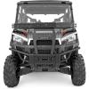 imageRough Country Front Cargo Rack Kit for Polaris Ranger XP 900XP 1000  Rugged Design with 6quot Slimline LED Light Bar ampamp Mesh TieDown Panels
