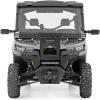 imageRough Country Front Cargo Rack with LED for CanAm Defender HD 8HD 9HD 10  HeavyDuty Storage Rack with 6quot Slimline LED Light Bar