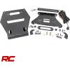 imageRough Country LED Winch Mount for Polaris RZR Pro R  Bolton Mounting Plate for 35005000 LB Winches 10quot Slimline LED Light